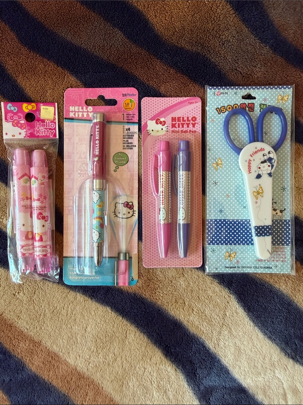 Hello Kitty Pink & Purple Stationery Gift Set